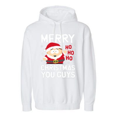 Merry Christmas You Guys Garment-Dyed Fleece Hoodie