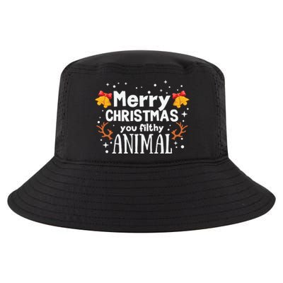 Merry Christmas You Filthy Animal Cool Comfort Performance Bucket Hat