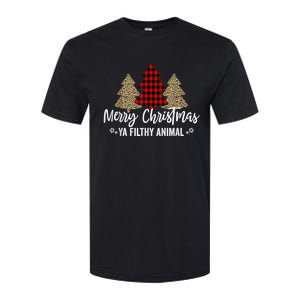 Merry Christmas Ya Filthy Animals Funny Christmas Softstyle CVC T-Shirt