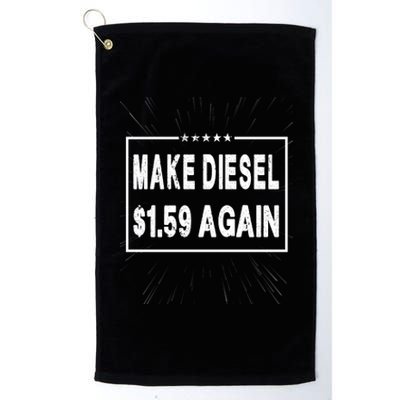 Make Diesel $1.59 Again Platinum Collection Golf Towel