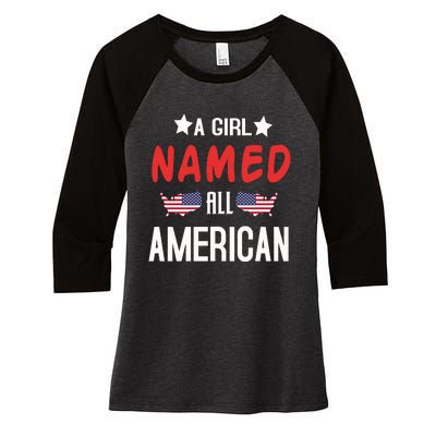 Memorial Day 18 Women's Tri-Blend 3/4-Sleeve Raglan Shirt