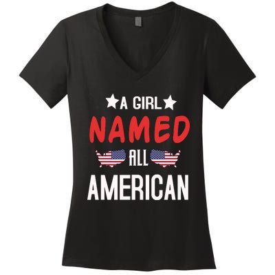 Memorial Day 18 Women's V-Neck T-Shirt