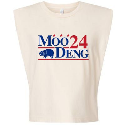 Moo Deng 2024 Garment-Dyed Women's Muscle Tee