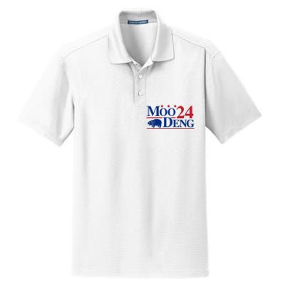 Moo Deng 2024 Dry Zone Grid Polo