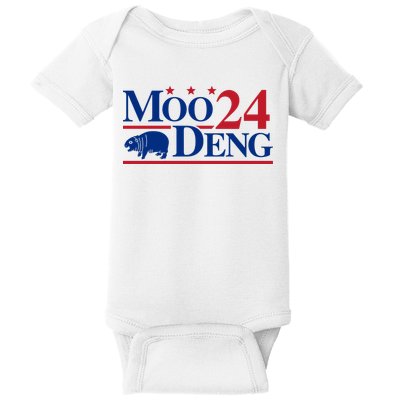 Moo Deng 2024 Baby Bodysuit
