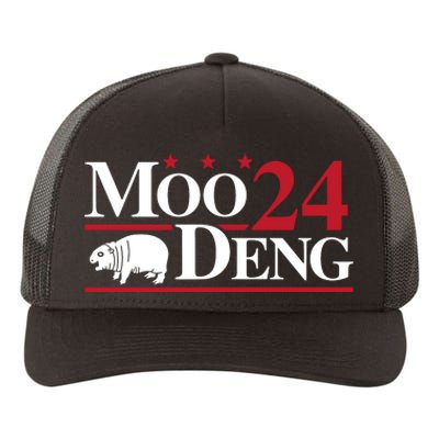 Moo Deng 2024 Yupoong Adult 5-Panel Trucker Hat