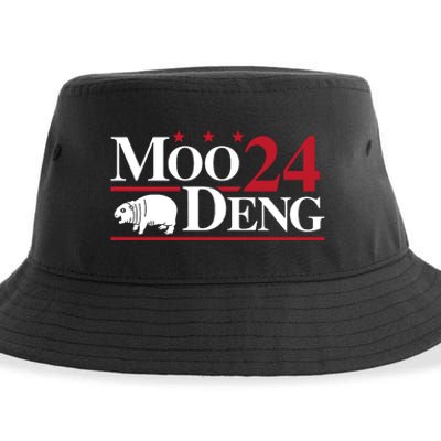 Moo Deng 2024 Sustainable Bucket Hat