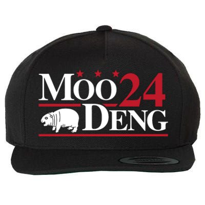 Moo Deng 2024 Wool Snapback Cap