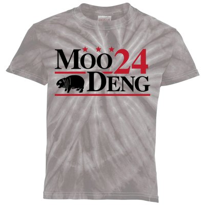 Moo Deng 2024 Kids Tie-Dye T-Shirt