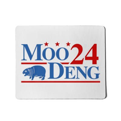 Moo Deng 2024 Moo Deng Moo Deng Cute Baby Hippo Mousepad