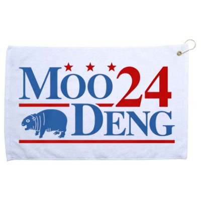 Moo Deng 2024 Moo Deng Moo Deng Cute Baby Hippo Grommeted Golf Towel