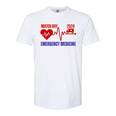 Match Day 2024 Emergency Medicine Resident Residency Softstyle® CVC T-Shirt