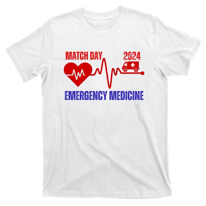 Match Day 2024 Emergency Medicine Resident Residency T-Shirt