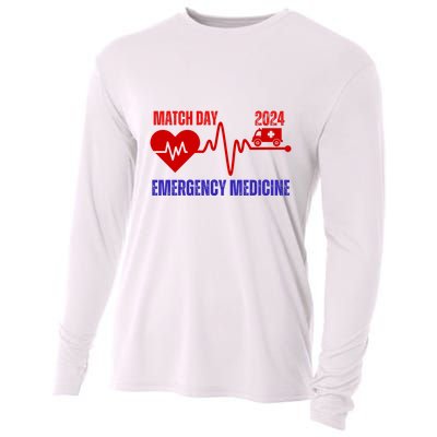 Match Day 2024 Emergency Medicine Resident Residency Cooling Performance Long Sleeve Crew
