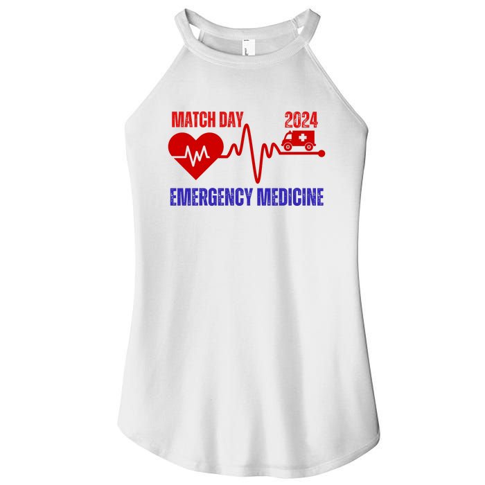 Match Day 2024 Emergency Medicine Resident Residency Women’s Perfect Tri Rocker Tank