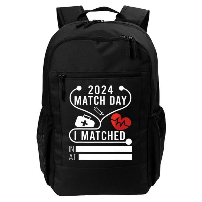 Match Day 2024 Medical School Residency Medicine Physicians Daily Commute Backpack