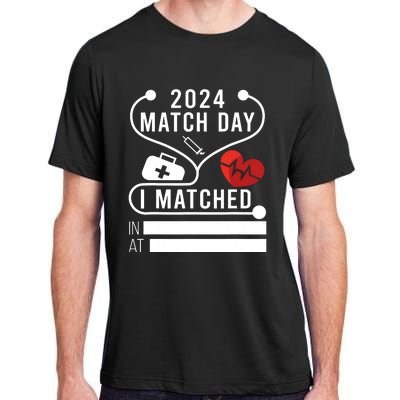 Match Day 2024 Medical School Residency Medicine Physicians Adult ChromaSoft Performance T-Shirt