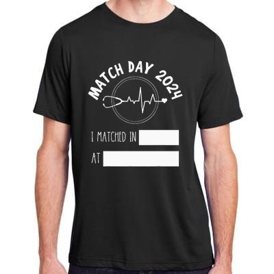 Match Day 2024 Future Doctor Physician Residency Fill In Adult ChromaSoft Performance T-Shirt