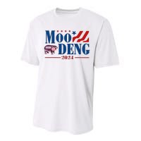 Moo Deng 2024 Moo Deng Moo Deng Cute Baby Hippo Performance Sprint T-Shirt