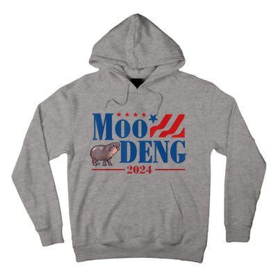 Moo Deng 2024 Moo Deng Moo Deng Cute Baby Hippo Tall Hoodie