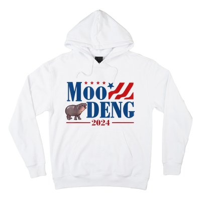 Moo Deng 2024 Moo Deng Moo Deng Cute Baby Hippo Hoodie