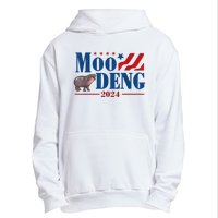 Moo Deng 2024 Moo Deng Moo Deng Cute Baby Hippo Urban Pullover Hoodie