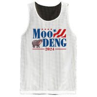 Moo Deng 2024 Moo Deng Moo Deng Cute Baby Hippo Mesh Reversible Basketball Jersey Tank