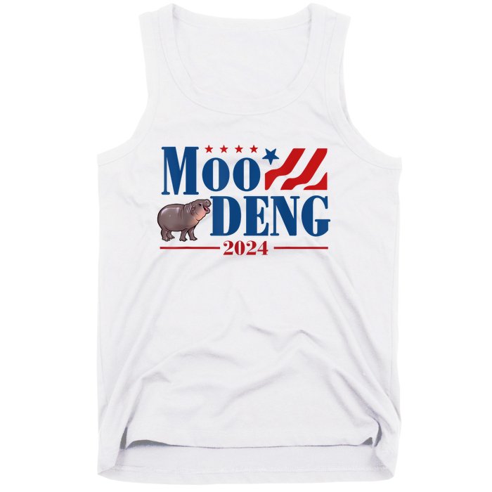 Moo Deng 2024 Moo Deng Moo Deng Cute Baby Hippo Tank Top