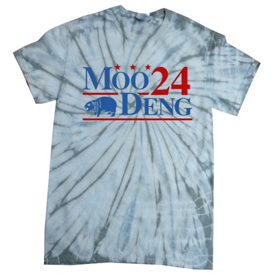 Moo Deng 2024 Moo Deng Moo Deng Cute Baby Hippo Tie-Dye T-Shirt