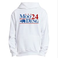 Moo Deng 2024 Moo Deng Moo Deng Cute Baby Hippo Urban Pullover Hoodie