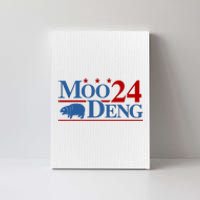 Moo Deng 2024 Cute Hippo Moo Deng Zoo For Animal Lovers Canvas