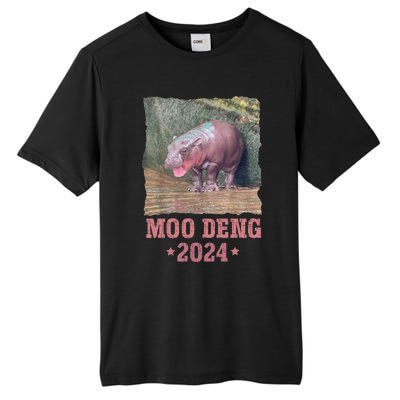 Moo Deng 2024 Moo Deng Moo Deng Cute Baby Hippo Tall Fusion ChromaSoft Performance T-Shirt