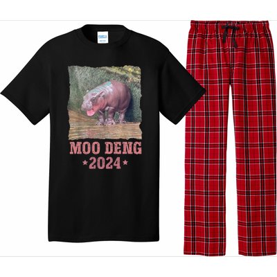 Moo Deng 2024 Moo Deng Moo Deng Cute Baby Hippo Pajama Set