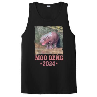 Moo Deng 2024 Moo Deng Moo Deng Cute Baby Hippo PosiCharge Competitor Tank