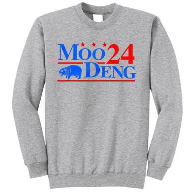 Moo Deng 2024 Moo Deng Vote Election Tall Sweatshirt