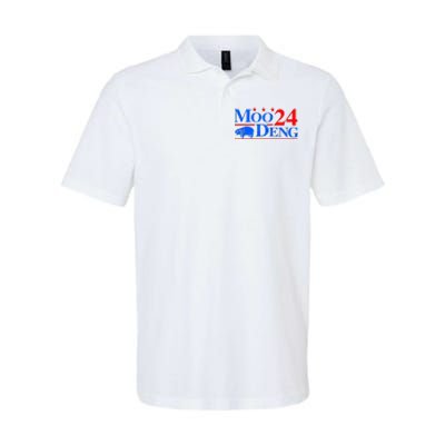 Moo Deng 2024 Moo Deng Vote Election Softstyle Adult Sport Polo