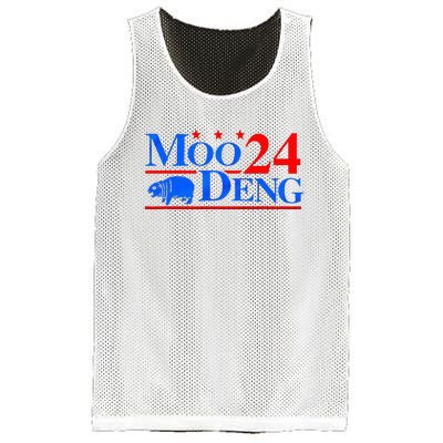 Moo Deng 2024 Moo Deng Vote Election Mesh Reversible Basketball Jersey Tank