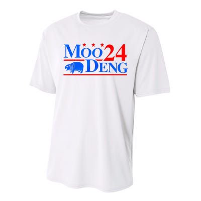 Moo Deng 2024 Moo Deng Vote Election Performance Sprint T-Shirt