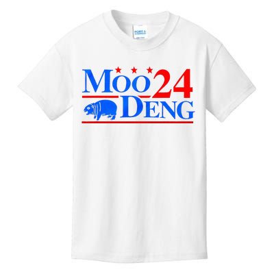 Moo Deng 2024 Moo Deng Vote Election Kids T-Shirt