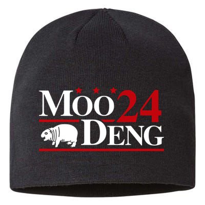 Moo Deng 2024 Cute Pygmy Hippopotamus Hippo Sustainable Beanie