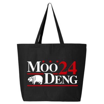 Moo Deng 2024 Cute Pygmy Hippopotamus Hippo 25L Jumbo Tote