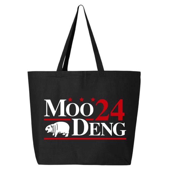 Moo Deng 2024 Cute Pygmy Hippopotamus Hippo 25L Jumbo Tote