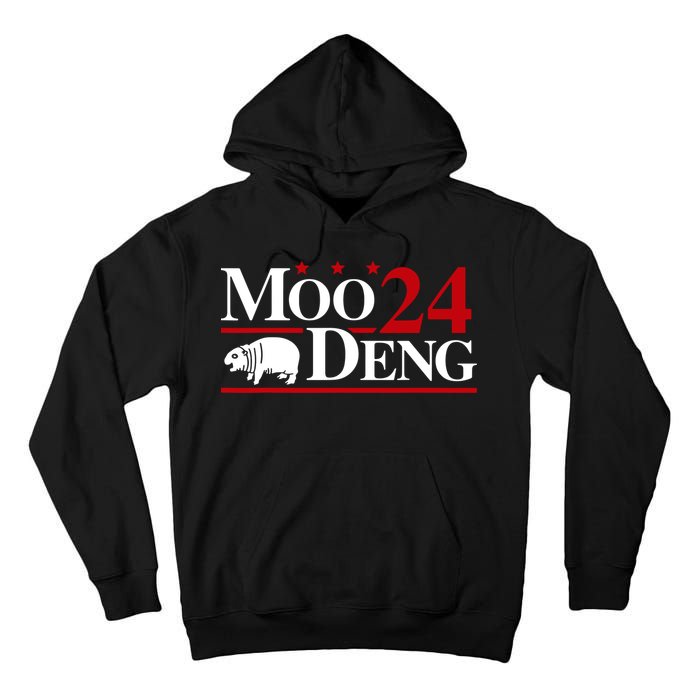 Moo Deng 2024 Cute Pygmy Hippopotamus Hippo Tall Hoodie