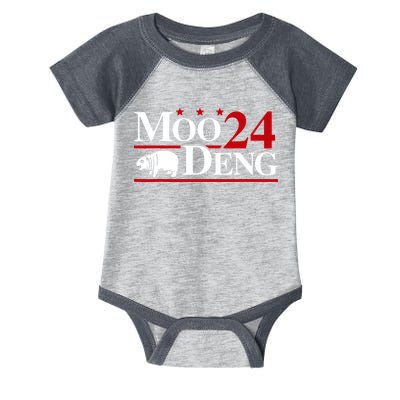 Moo Deng 2024 Cute Pygmy Hippopotamus Hippo Infant Baby Jersey Bodysuit