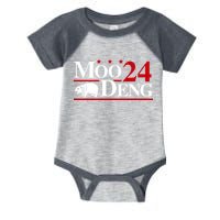 Moo Deng 2024 Cute Pygmy Hippopotamus Hippo Infant Baby Jersey Bodysuit