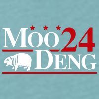 Moo Deng 2024 Cute Pygmy Hippopotamus Hippo Sueded Cloud Jersey T-Shirt