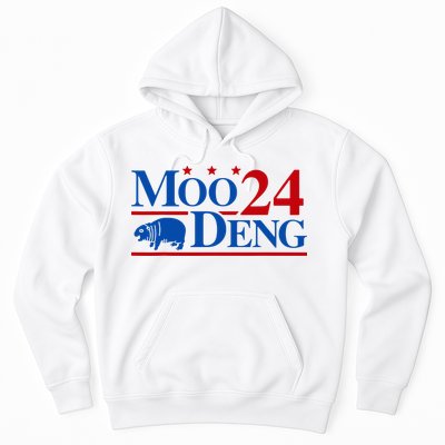 Moo Deng 2024 Cute Pygmy Hippopotamus Hippo Hoodie