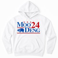 Moo Deng 2024 Cute Pygmy Hippopotamus Hippo Hoodie