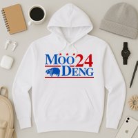 Moo Deng 2024 Cute Pygmy Hippopotamus Hippo Hoodie