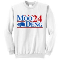 Moo Deng 2024 Cute Pygmy Hippopotamus Hippo Sweatshirt
